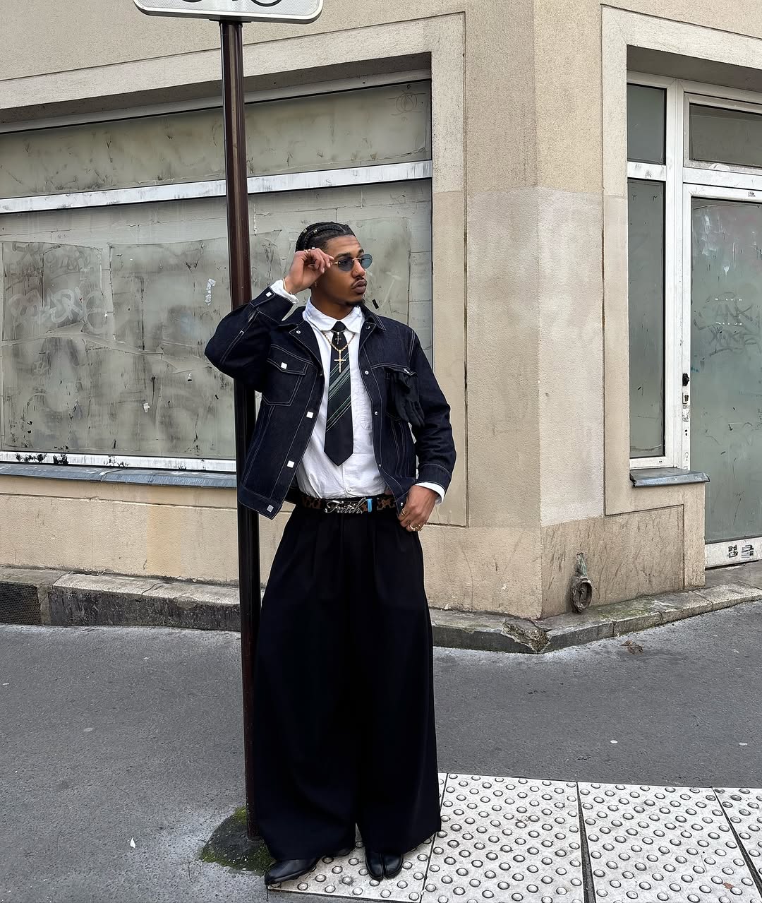 Denim has Culture - Denim Jacket - Black/Navy