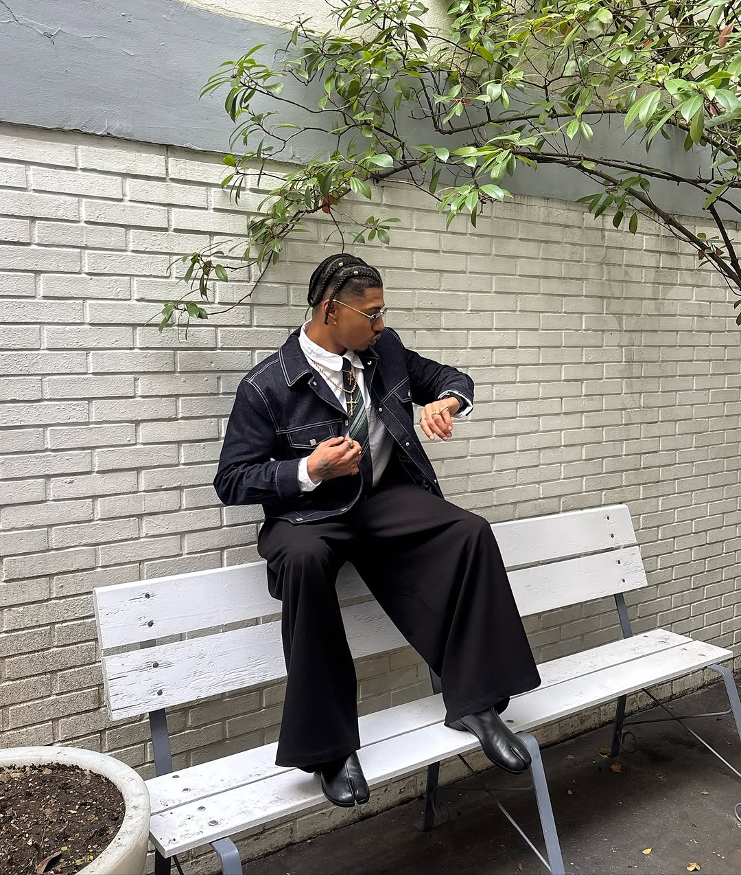 Denim has Culture - Denim Jacket - Black/Navy
