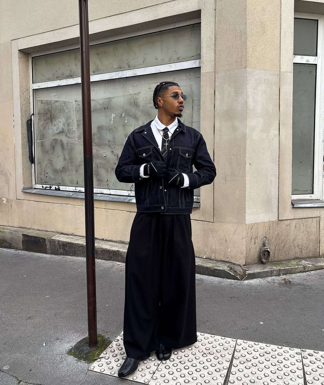 Denim has Culture - Denim Jacket - Black/Navy