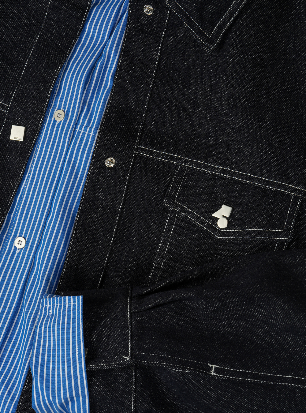 Denim has Culture - Denim Jacket - Black/Navy