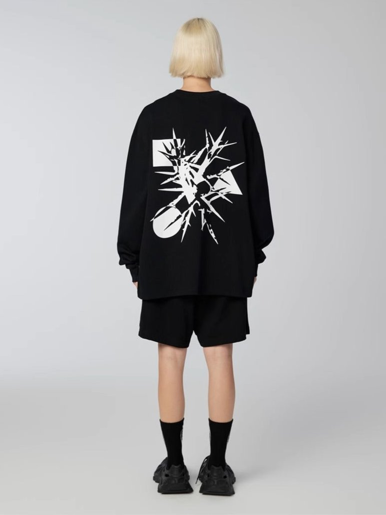 Thorn - Long-Sleeve - Black - MAISON MISFIT