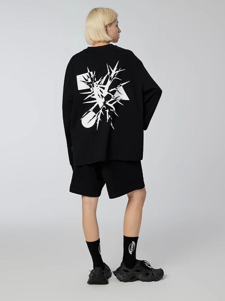 Thorn - Long-Sleeve - Black - MAISON MISFIT