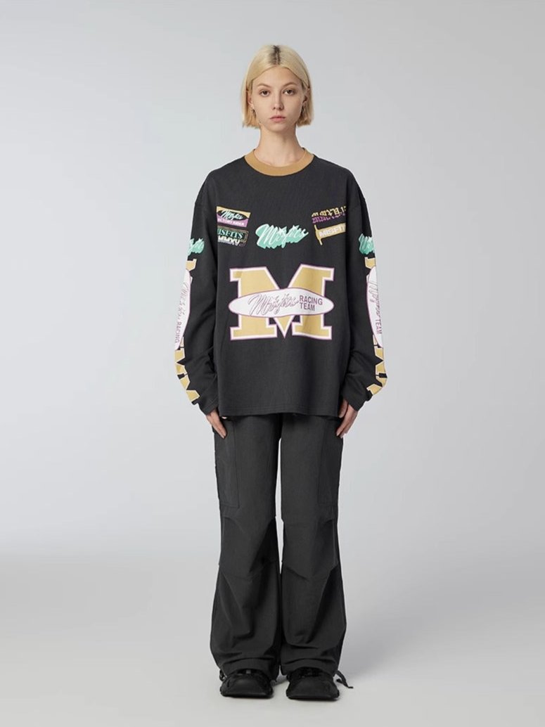 Speed Party - Long-sleeve  - Black - MAISON MISFIT