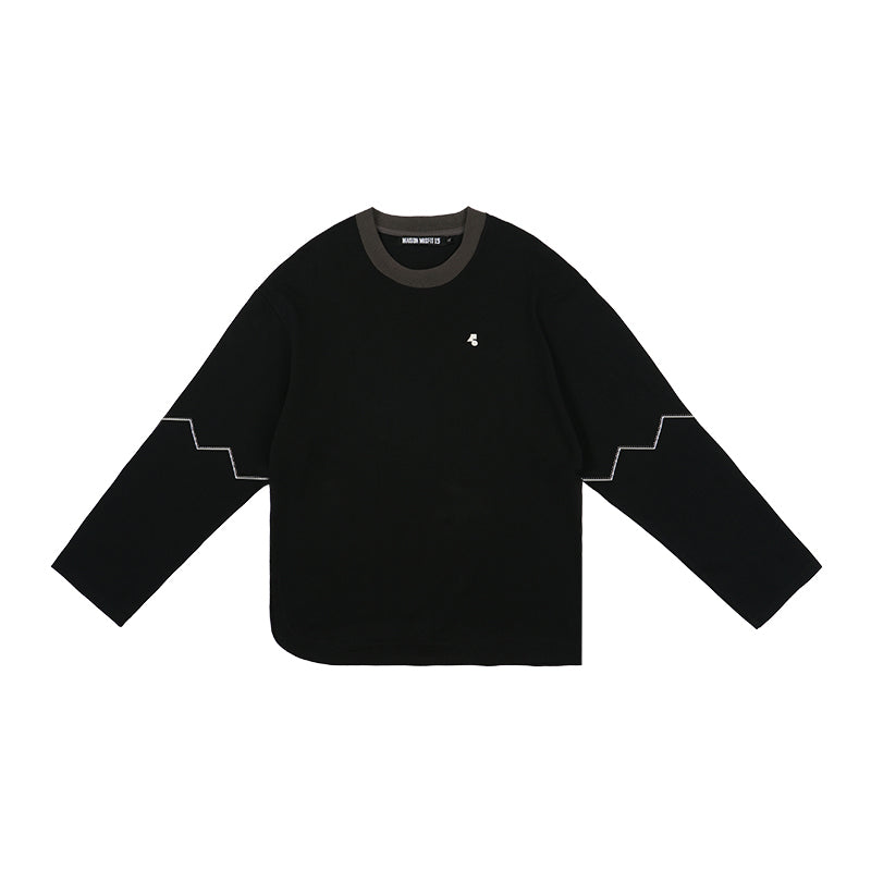 Dimension - Long-sleeve - Black - MAISON MISFIT