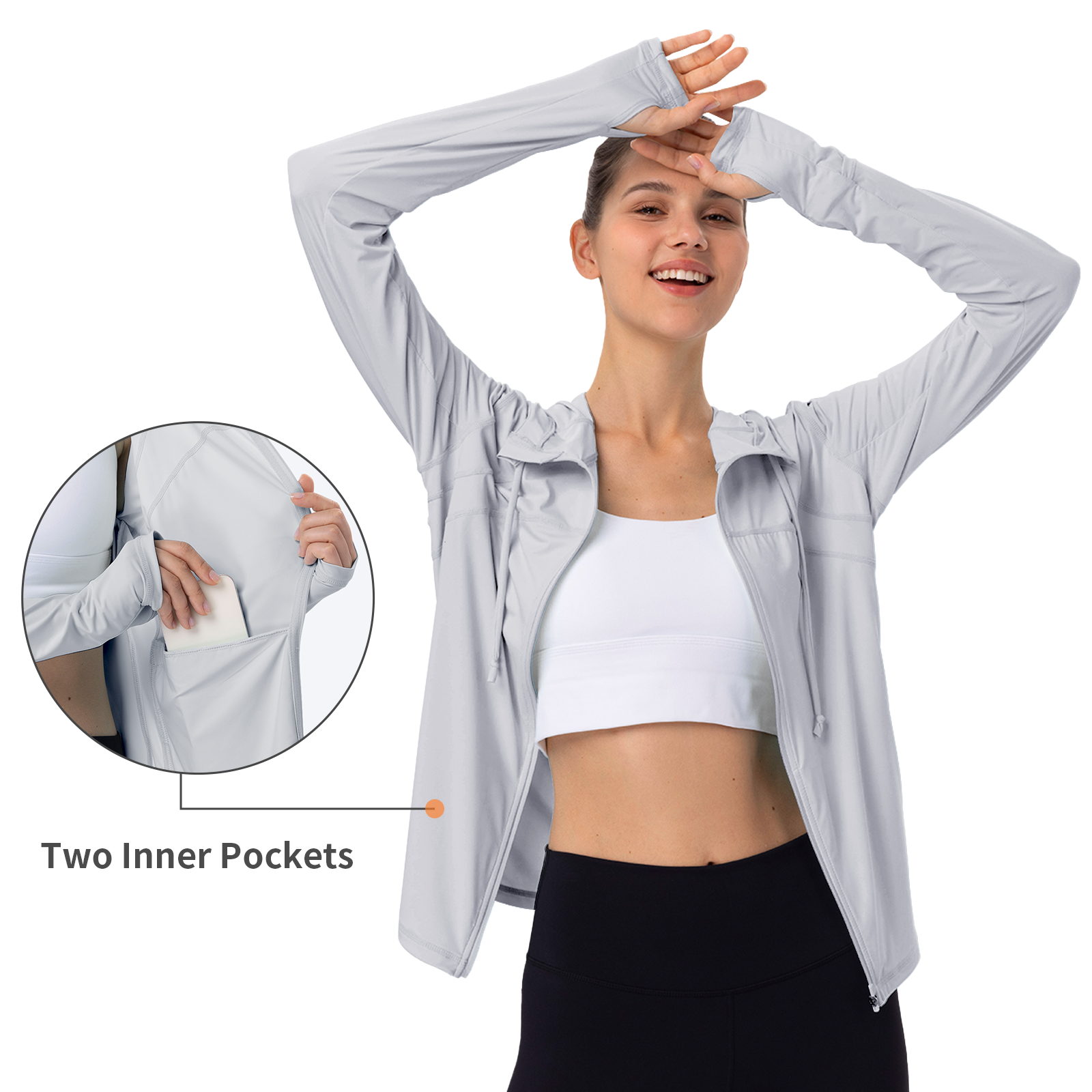 Women´s Lightweight Athletic UV Protection Jacket