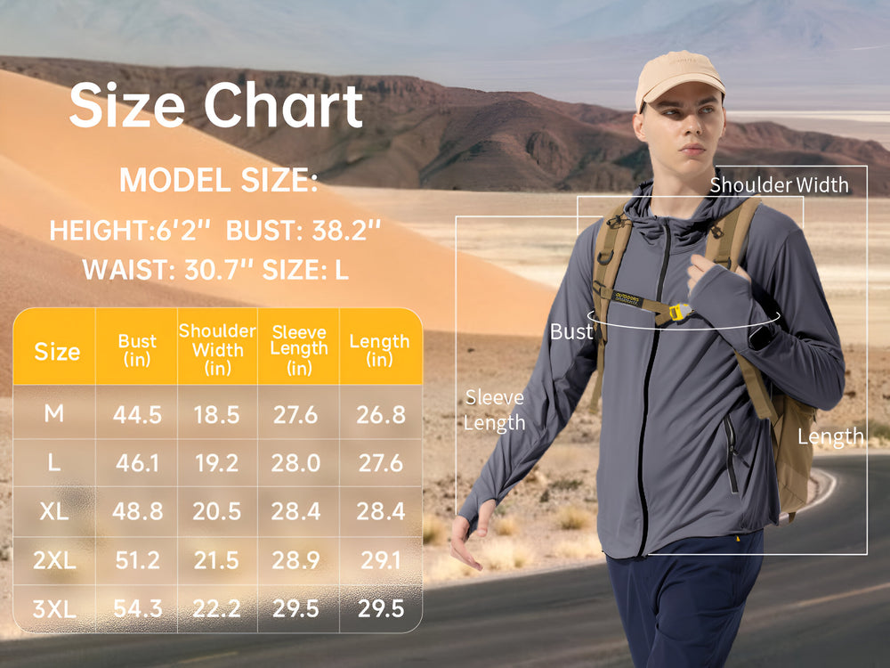 Size chart image
