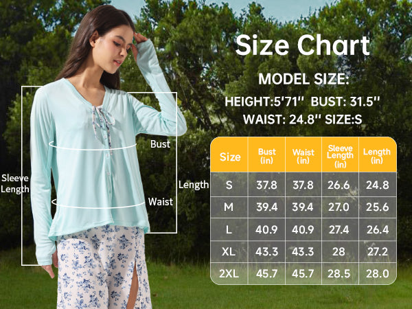 Size chart image