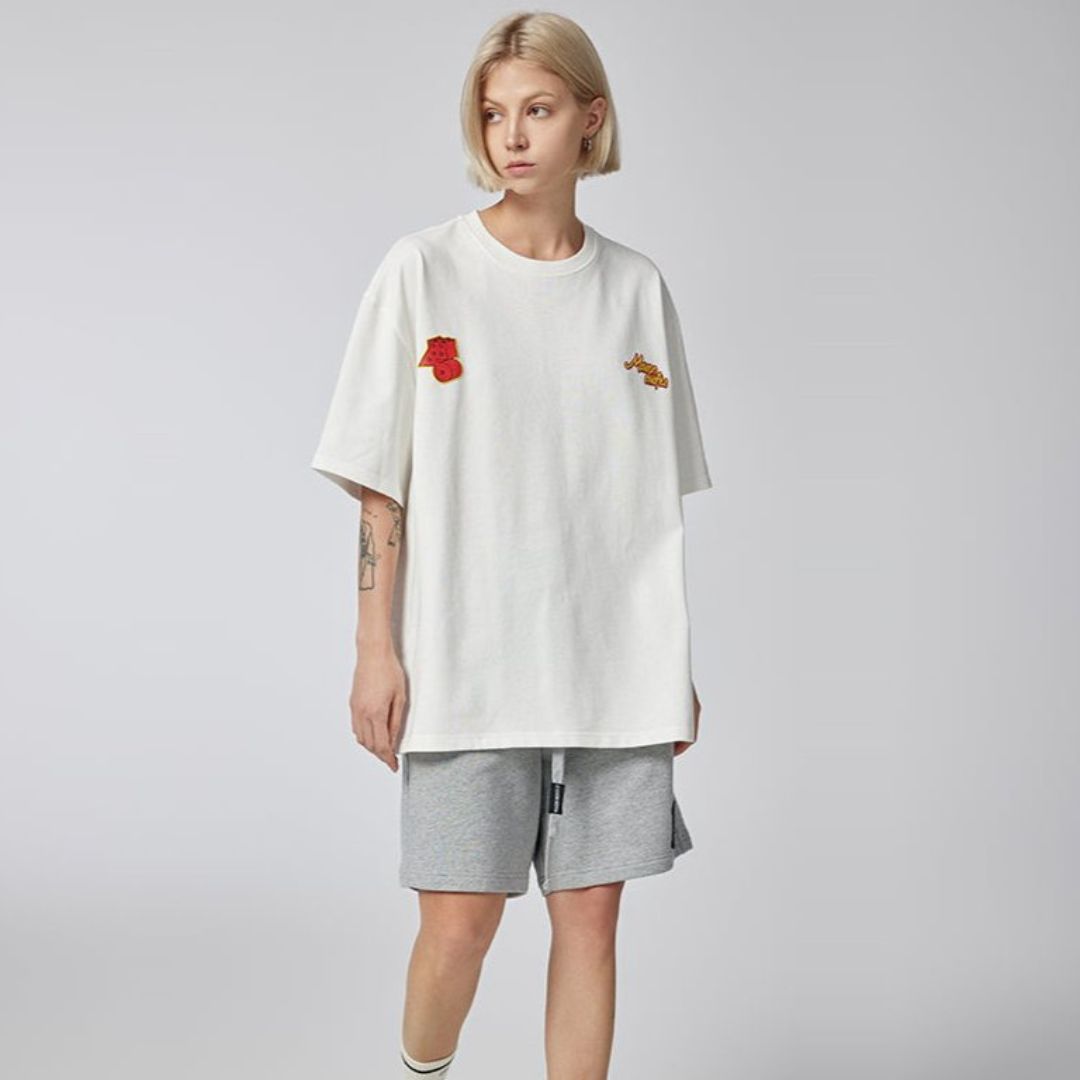 Building Blocks - T-shirt - White - MAISON MISFIT