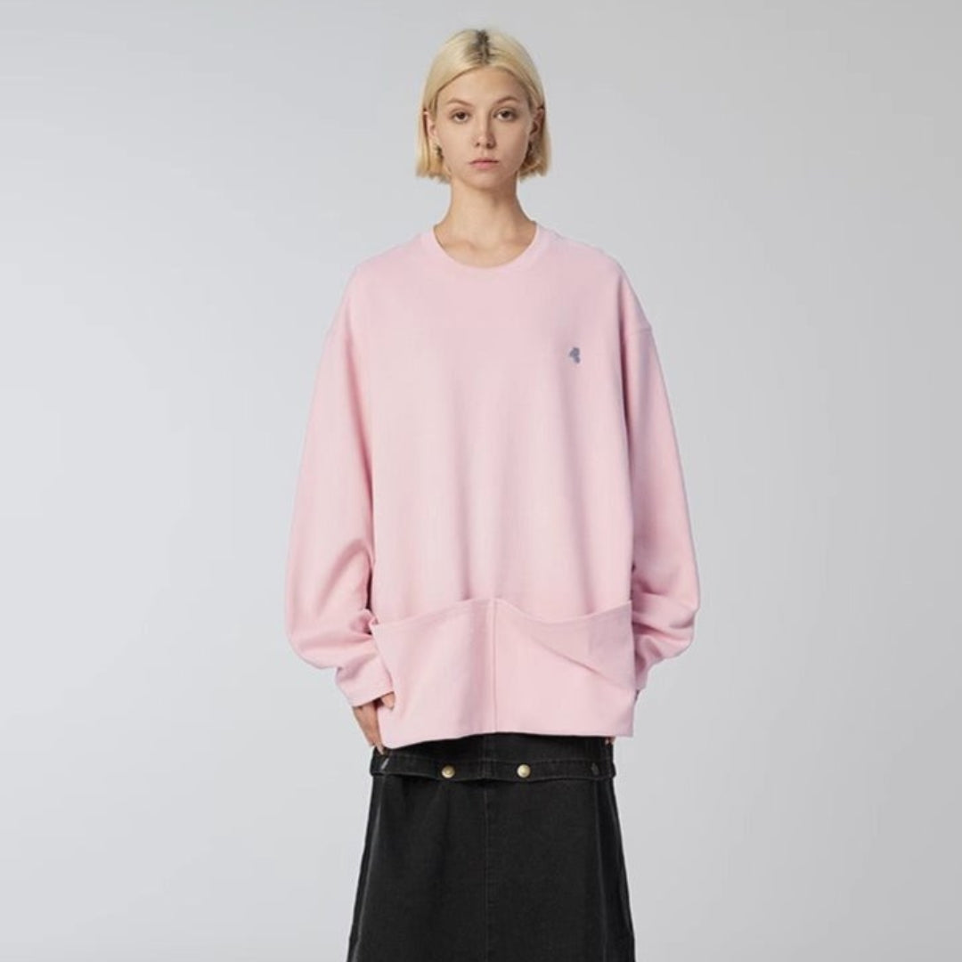 Flower - Long-sleeve - Pink - MAISON MISFIT