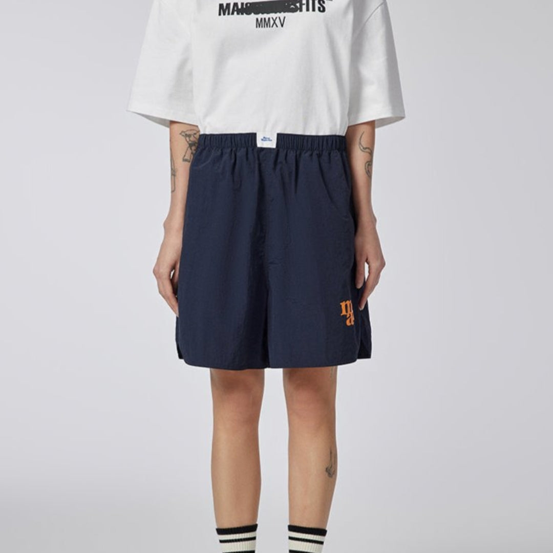 Nice - Shorts - Navy Blue - MAISON MISFIT