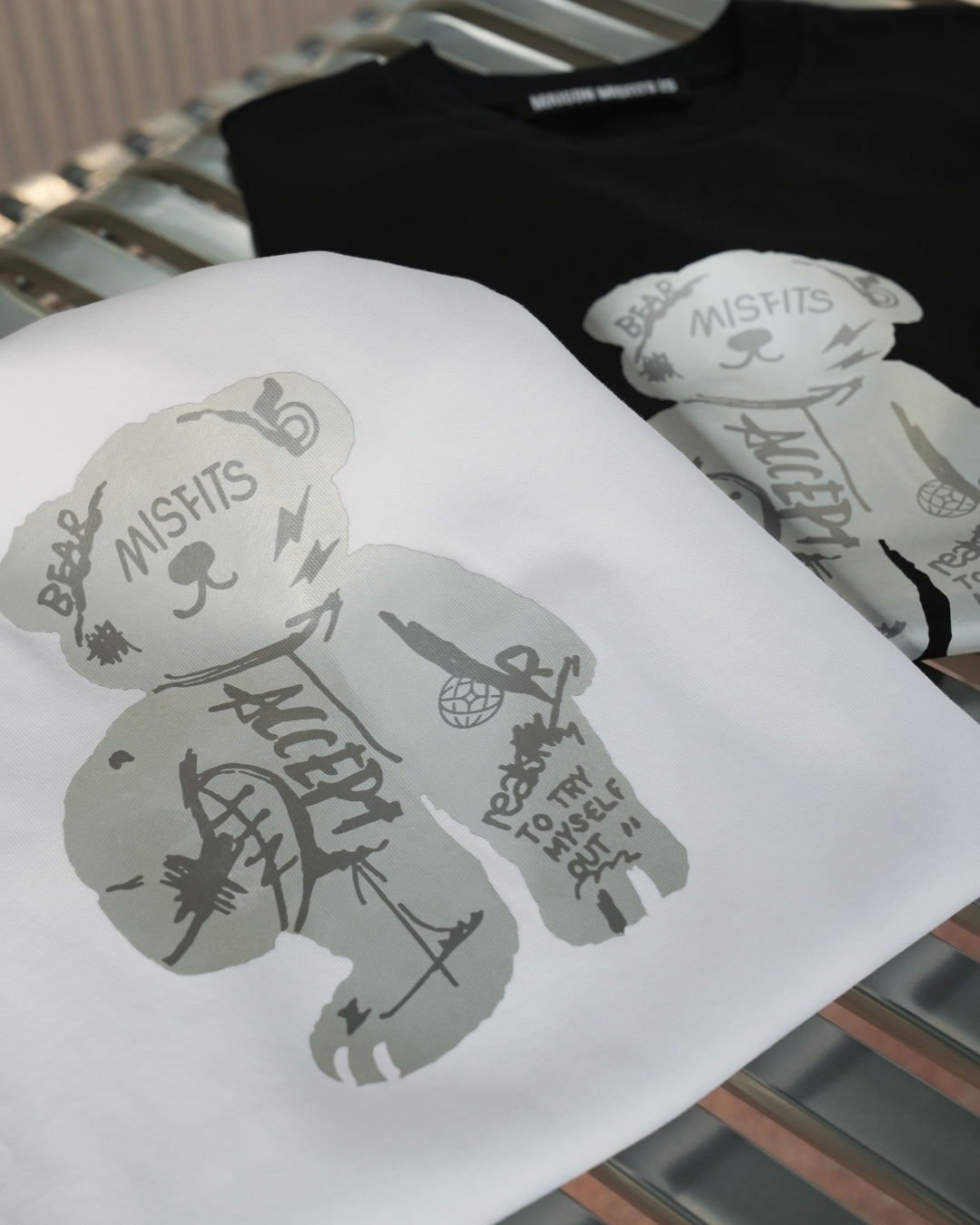 Kiss of light - T-shirt - Hvid