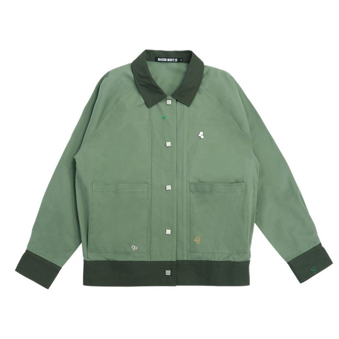 Smart contrast color - Jakke - Terrakotta/Brun
