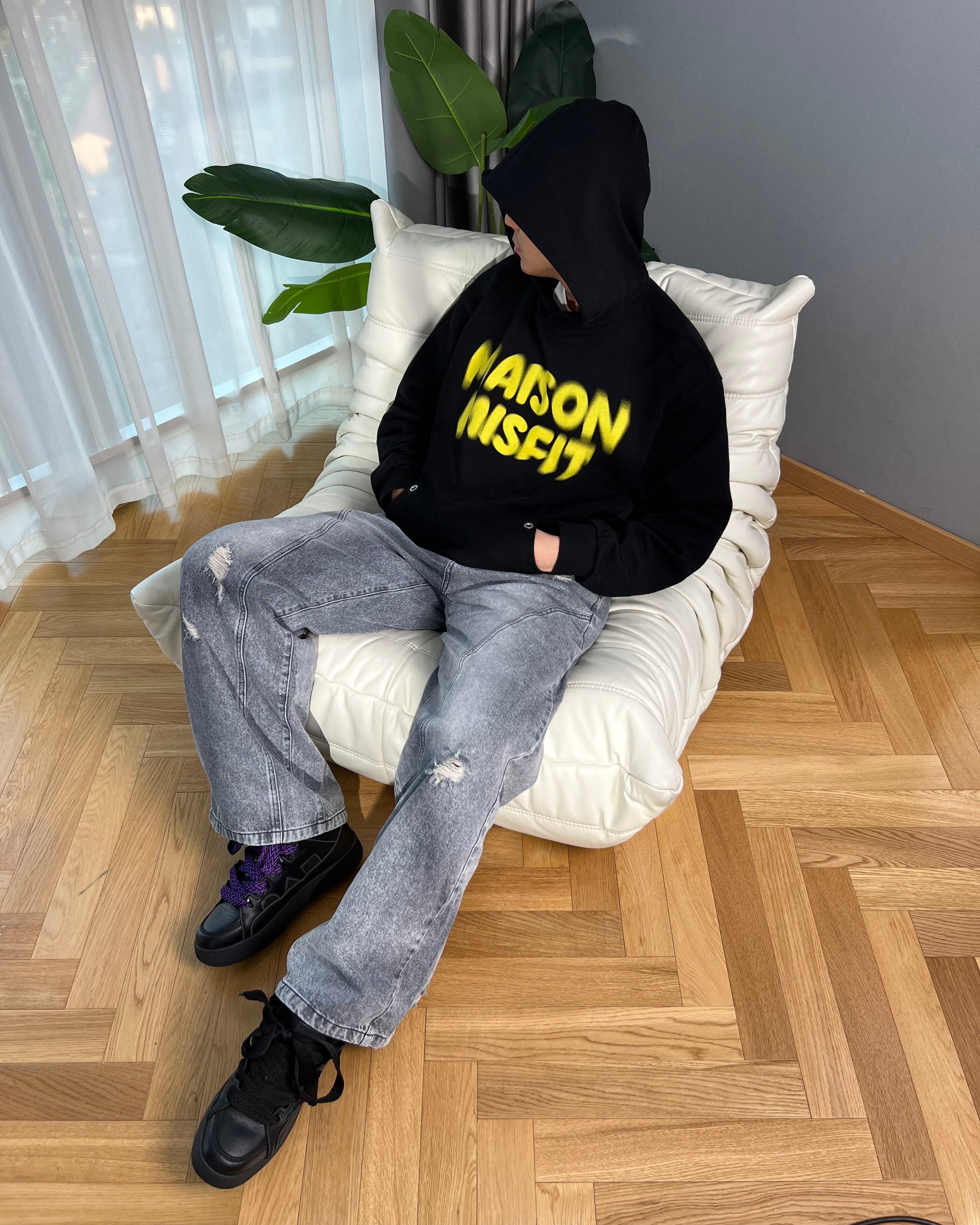 Excessive - Hoodie - Grå