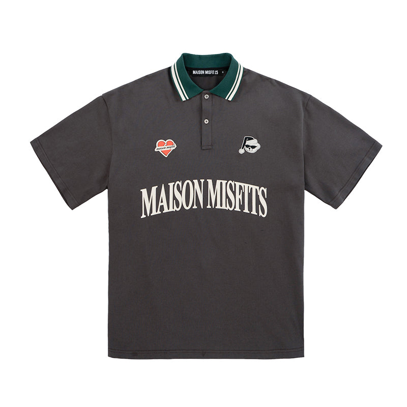 Different Loneliness - Oversized Signature POLO - Beige or Grey