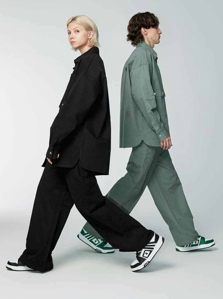 Ideal Pocket - Casual pants - Grøn