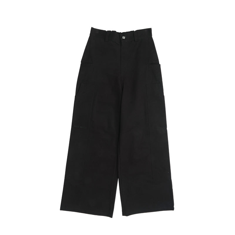 Ideal Pocket - Casual pants - Black - MAISON MISFIT