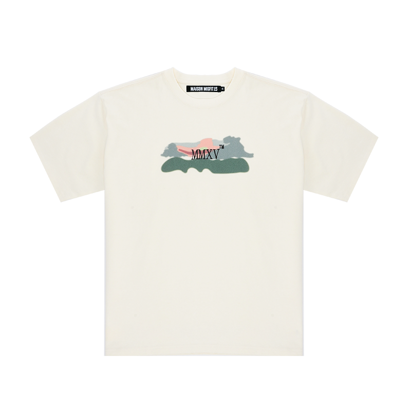 Dusk - T-shirt - Beige - MAISON MISFIT