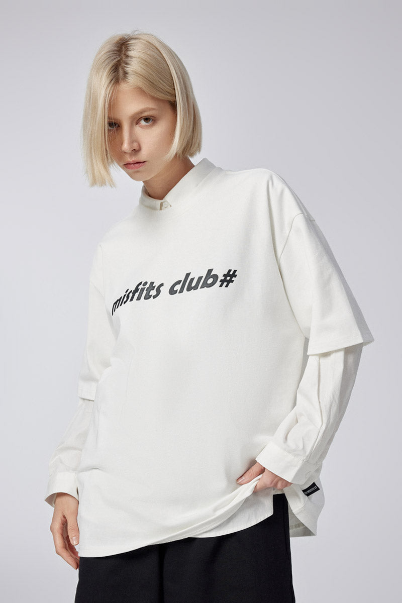 Reborn - T-shirt - White - MAISON MISFIT