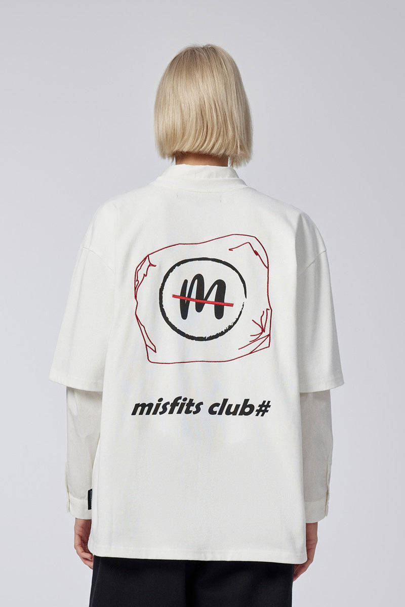 Reborn - T-shirt - White - MAISON MISFIT