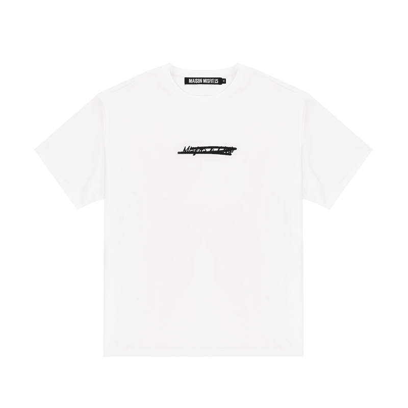 Racing - T-shirt - White - MAISON MISFIT