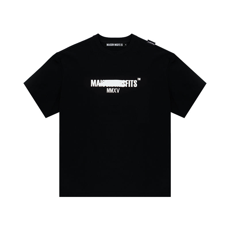 Misfit - T-shirt - Black - MAISON MISFIT