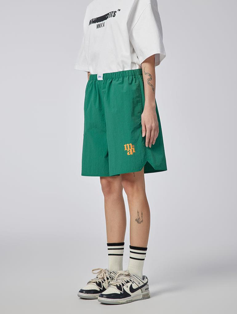 Nice - Shorts - Green - MAISON MISFIT