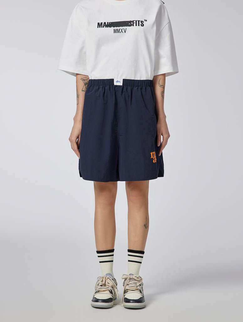 Nice - Shorts - Navy Blue - MAISON MISFIT