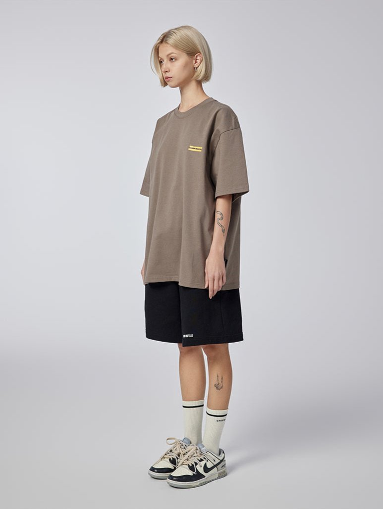 Freight - T-shirt - Beige - MAISON MISFIT