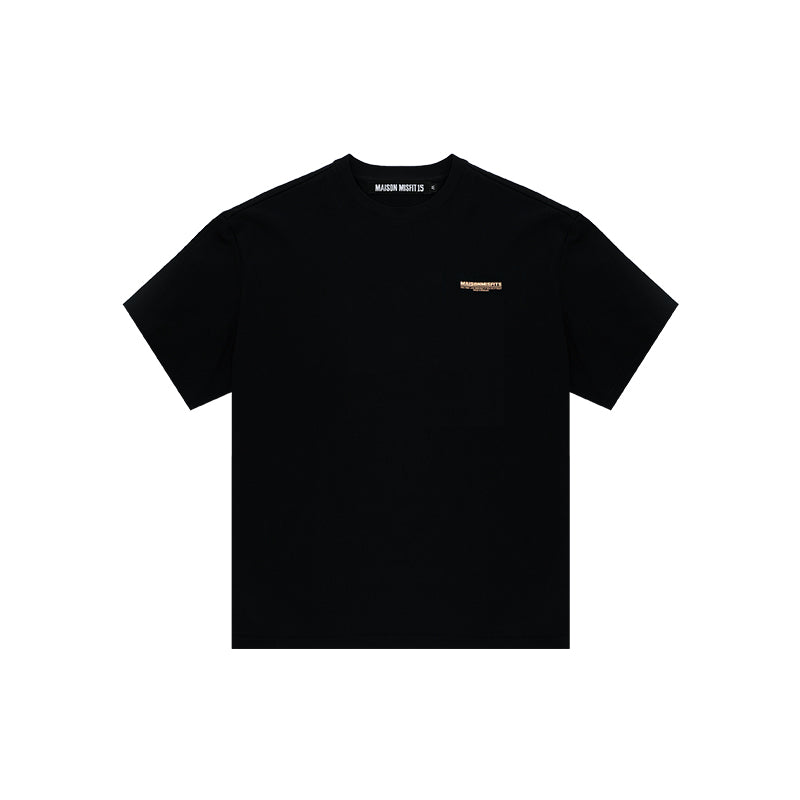 Geometric Universe - Heavyweight Oversized T-shirt - Beige or Black