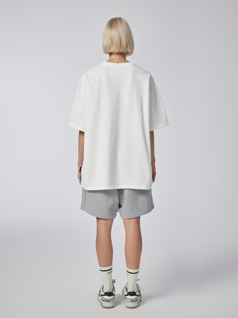 Building Blocks - T-shirt - White - MAISON MISFIT