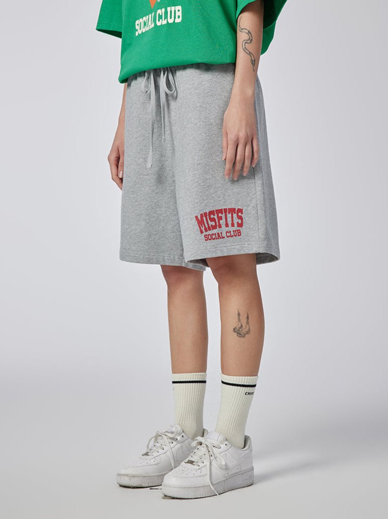 Fearless - Shorts - Grey - MAISON MISFIT