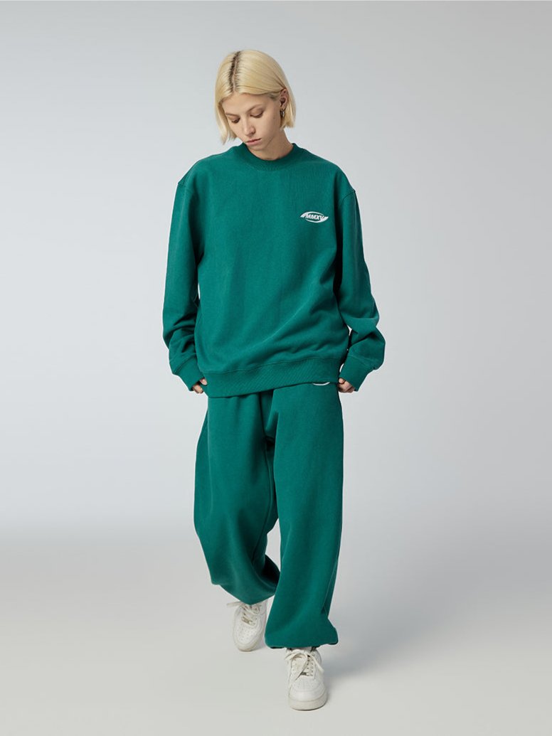 Hurricane Eye - Sweatpants - Green - MAISON MISFIT